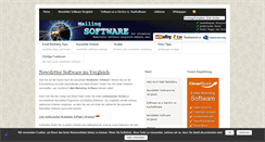 Desktop Screenshot of mailing-software.de
